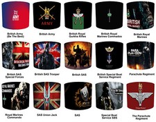 Royal Marines Commandos Lampshades Ceiling Lights Table Lamp shade Pendant shade
