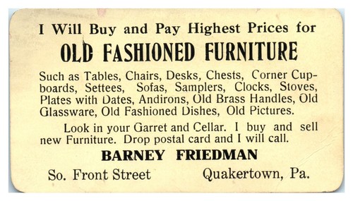 Old fashioned furniture - furniture, trade