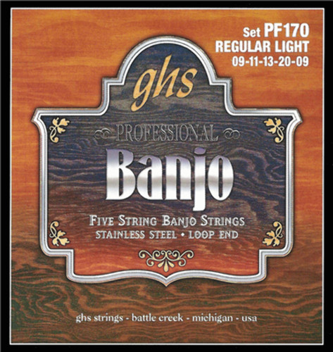 Ghs string banjo stainless - ghs,