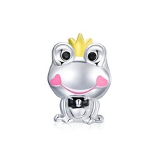 Gentle Frog Prince Charm Bead