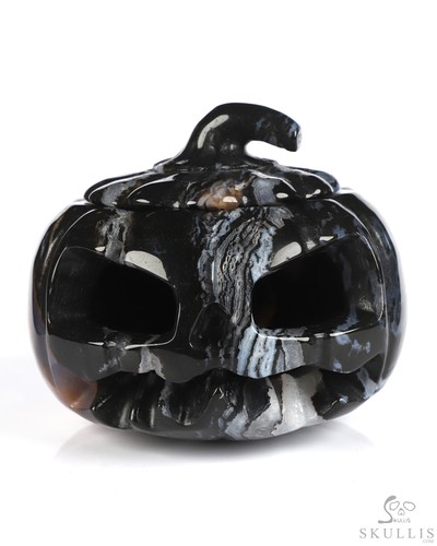Black zebra agate - 4.1",