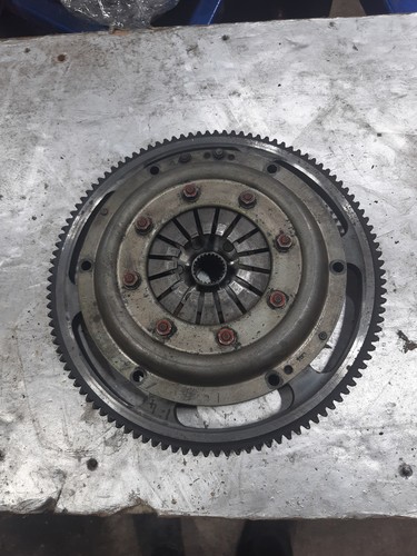 Clutch lightened flywheel - clutch,