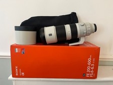Sony FE 200-600mm  F5.6-6.3 G