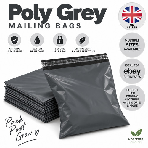Grey mailing bags - mailing, strong