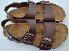 Birkenstock Milano, brown ankle strap sandals - UK 9, EUR 43 Regular