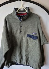 MENS PATAGONIA SYNCHILLA SNAP-T PULLOVER SIZE XL