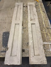 2 Old Box Sash Window Shutters