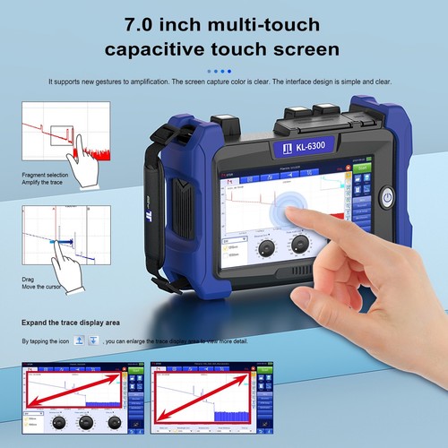 Fiber optic tester 6300 - tester, kl-6300