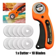 Round Wheel Rotary Cutter Quilting Sewing Roller Fabric Cutting Craft Tools 45mm