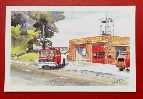 Hythe fire engine volvo fl6 - fire, engine,