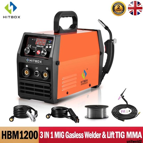Hitbox 200amp 3in1 mig - hitbox, welder
