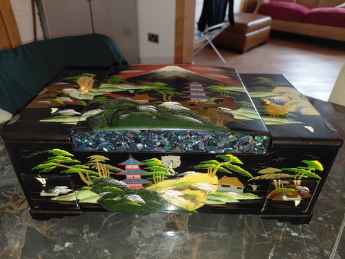 Vintage japanese lacquer - vintage,