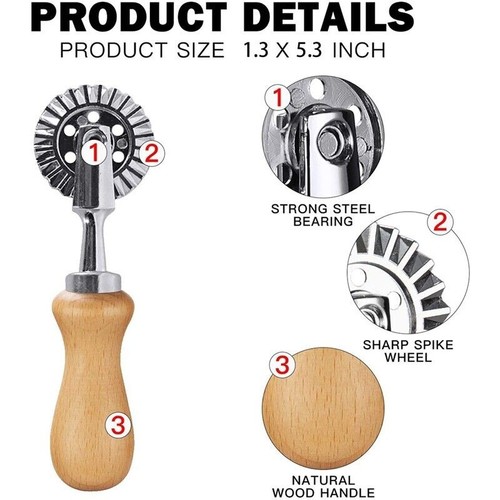 Pastry and pasta wheel cutter - pastry,