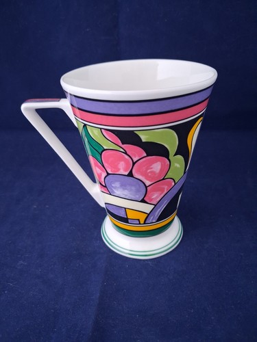Art deco style ceramic mug - art,