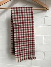 Ben Sherman Checked Wool Scarf