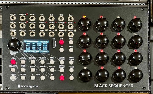 Erica synths black sequencer - synths,