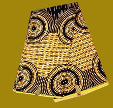 6 yards African print fabric