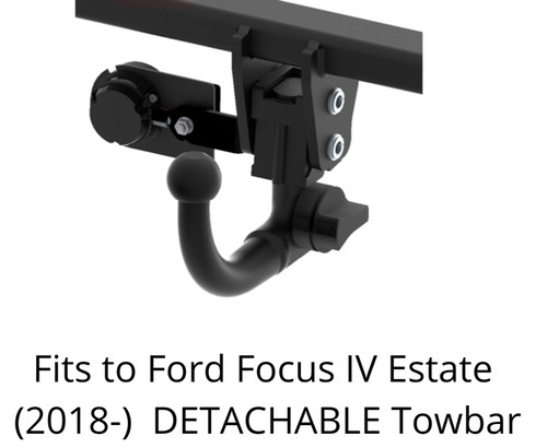Detachable tow bar for ford - detachable,