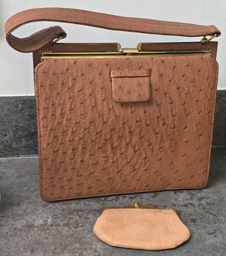 Vintage 50s 60s - , ostrich