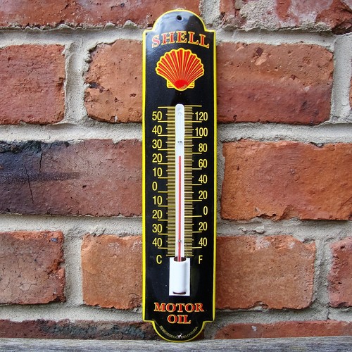 Shell enamel thermometer - shell,