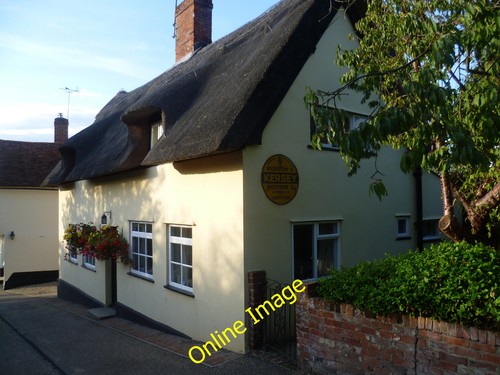 Photo 12x8 house with old - an,