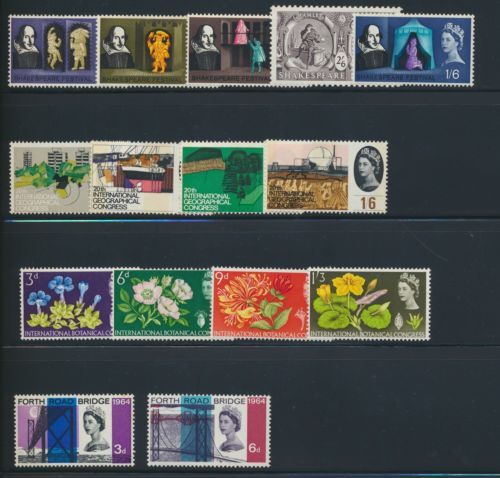 Pre decimal qeii 1964 - gb,