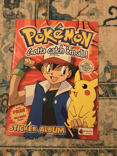Pokemon merlin sticker album - merlin,