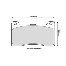 Ferodo DS3000 Brake Pads To