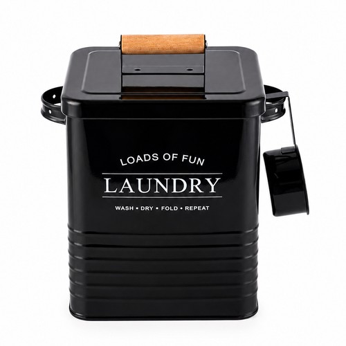 Washing powder storage tin - powder,
