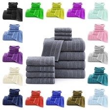 Face Hand Large Bath Towels Set 100% Egyptian Cotton Big Jumbo XXL Bath Sheets