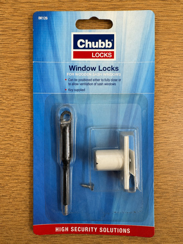 Chubb 8k126 window - locks, for