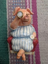 Ceramic money box  Beatrix Potter's Little Pig Robinson from Peter Rabbit books
