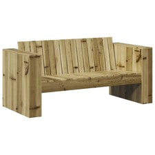 Garden Sofa Solid Pine Wood