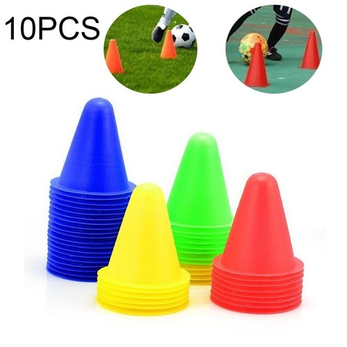 10pcs football training cones - 10pcs,
