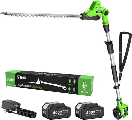 Taskstar cordless pole hedge - pole,