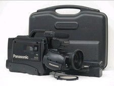 Panasonic NVM50 VHS Camera Camcorder Vintage Retro 90s in Hard Case with PSU