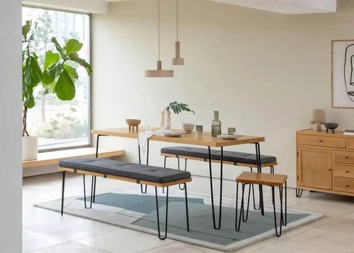 Solid oak dining - oak, –