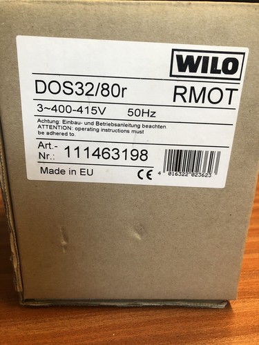 Wilo dos heating pump - dos,