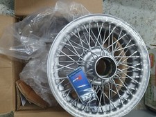 MGB PAINTED WIRE WHEEL, NEW