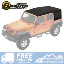 Bestop Supertop ULTRA for 07-18 Jeep Wrangler JKU 4 Door - Black Twill 54724-17