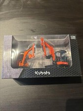 Kubota KX060-5 KH-1 Mini Excavator 1:40 Scale 50th Anniversary Edition Diecast