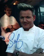 Gordon Ramsay signed 8x10