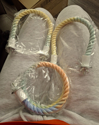 3pcs cotton rope bird - cotton,