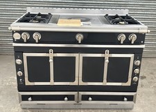 LA CORNUE CHATEAU 120CM  RANGE COOKER IN BLACK AND CHROME
