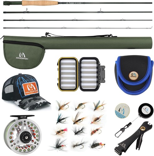 Fly rod reel combo 6 - rod, 8