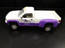 Breyer White Purple Dually