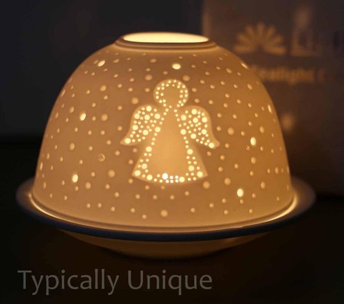 Angel tea light candle - tea, holder