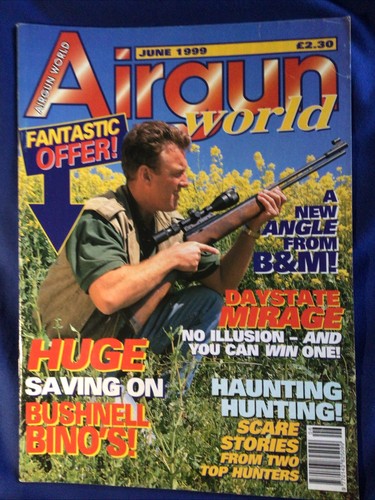 Airgun world june 1999 webley - airgun, 1999.