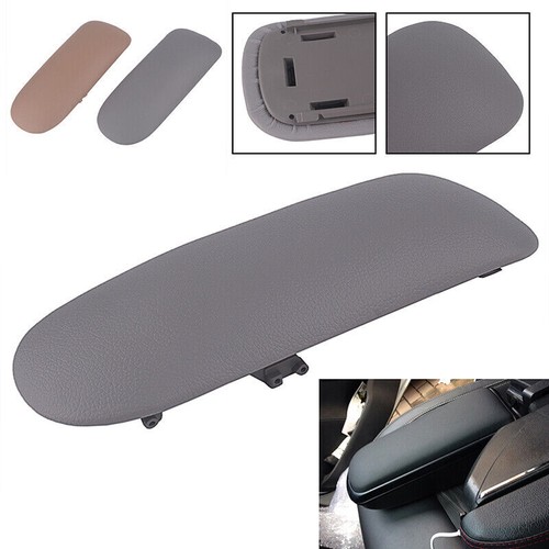 Grey car center console lid - center,