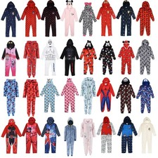 Kids 1Onesie Boys Girls Fleece